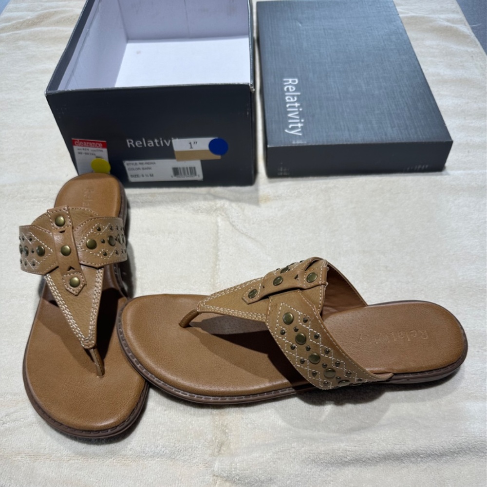 Relativity Sandals 9 1/2 - Picture 4 of 5
